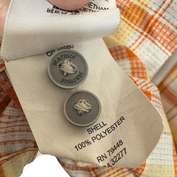2/$20 Marmot Aella Long-Sleeve Shirt - Orange - Picture 12 of 13